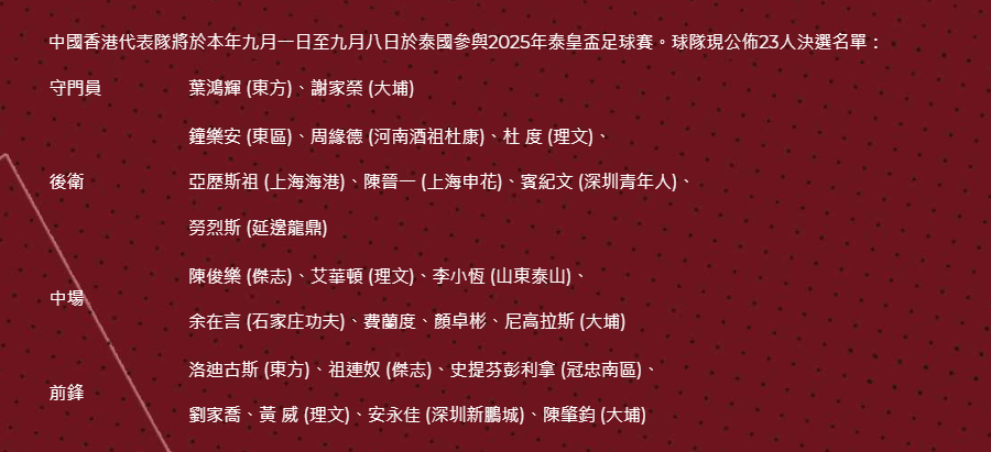 后卫, 超中甲多人